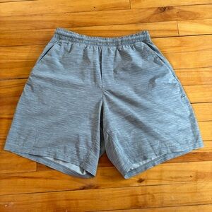 Lululemon Pace Breaker Short 6" Men’s Heathered Grey Yoga S